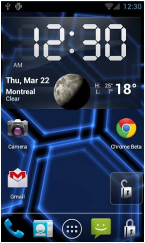 lock screen notifications android
