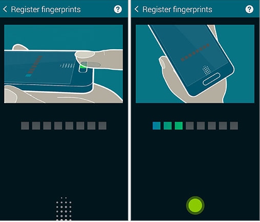 Samsung lock screen-fingerprint
