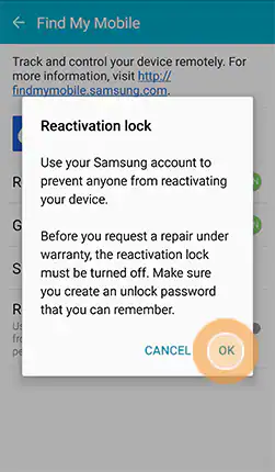 Remove reactivation lock gear s2 without phone online