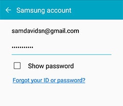 Confirm Samsung reactivation lock