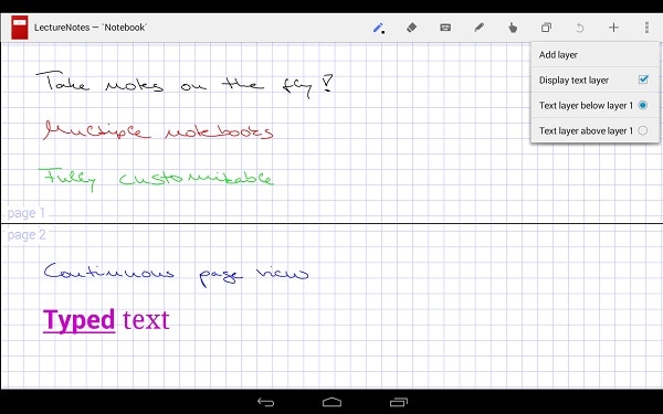 notes for android
