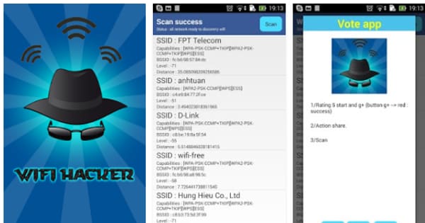 hack wifi password android