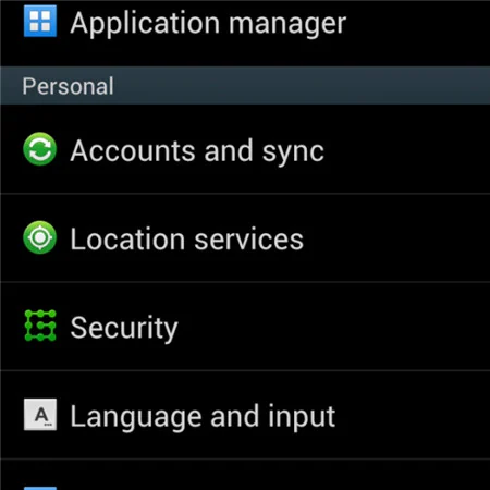 disable lock screen android