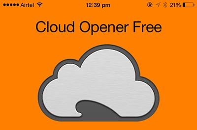 download to access files from icloud