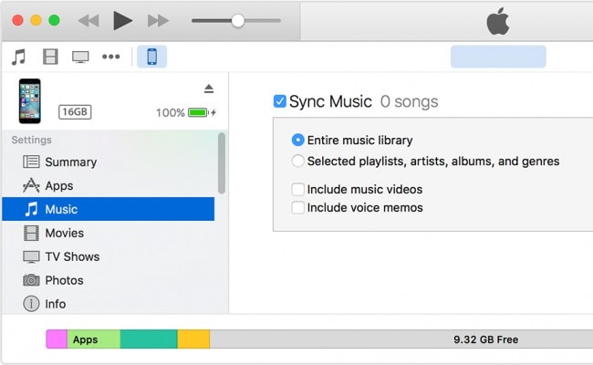  نقل الموسيقى من Mac إلى iPod باستخدام أجهزة iTunes-sync iPod