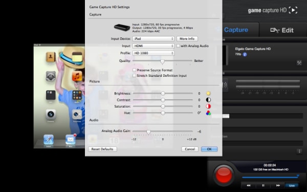 How to record iPhone screen with Elgato