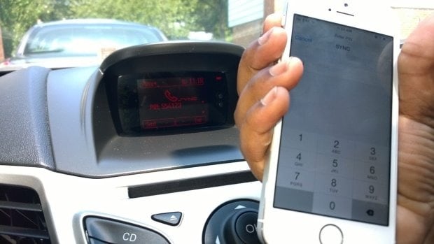Ford sync iPhone - Schritt 10 für das Pairing Ihres Telefons mit Ford SYNC