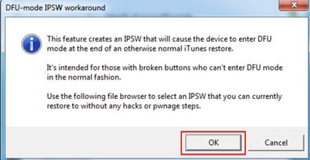 إدخال ipad في وضع DFU بدون زر الصفحة الرئيسية أو زر الطاقة