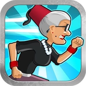 Spiele auf Android 2.3/2.2 - Angry Granny (Laufspiel)