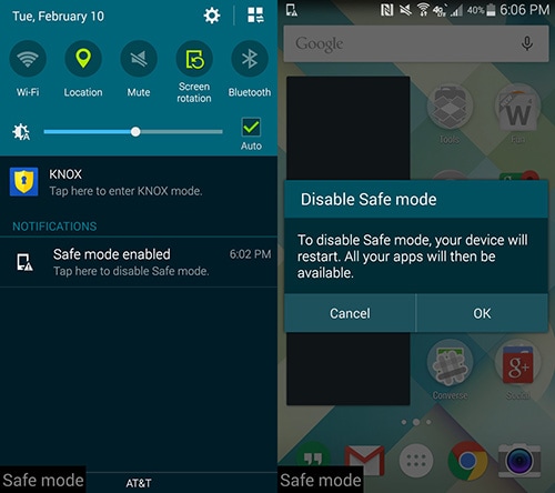 android safe mode 02