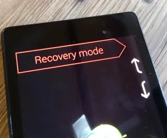 preso no Sistema de Recuperação do Android