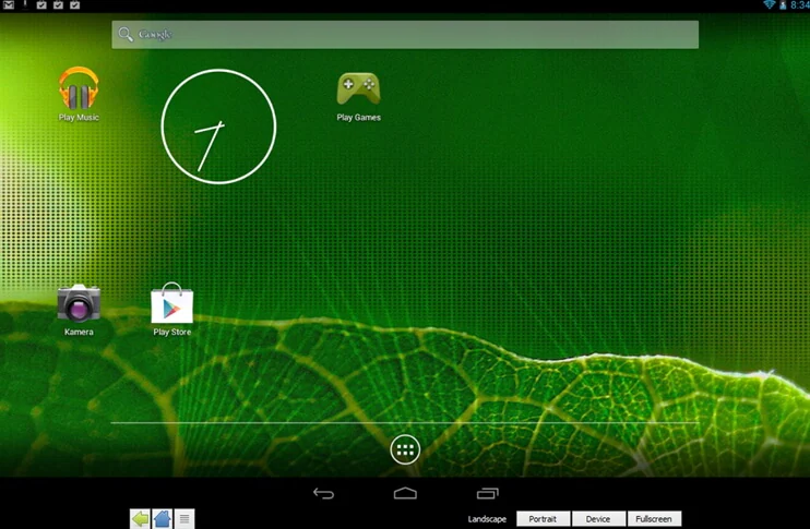 android emulator lock screen mac