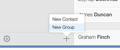 Best ways to send group messages with Android or iPhone-select New Group