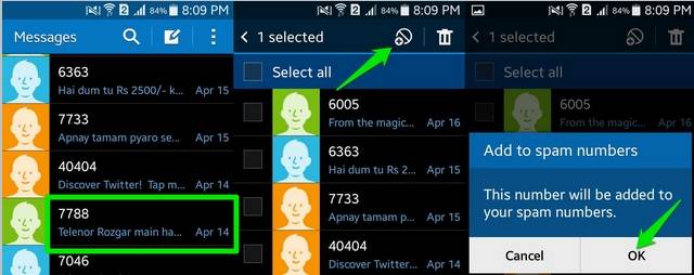 Block Spam Messages On Your Android and iPhone