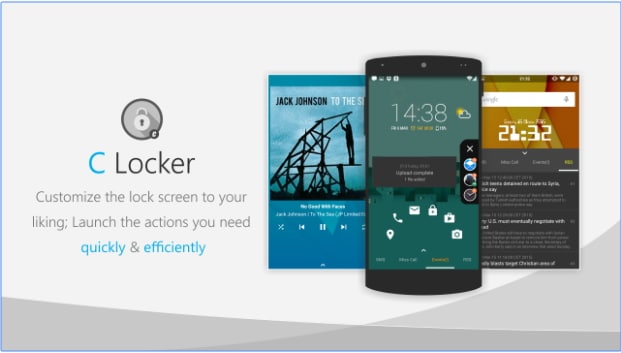 فتح تطبيقات فتح القفل لنظام android - C Locker Pro
