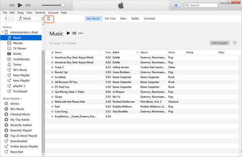 PDF mit iTunes vom iPad auf den PC übertragen - iTunes starten