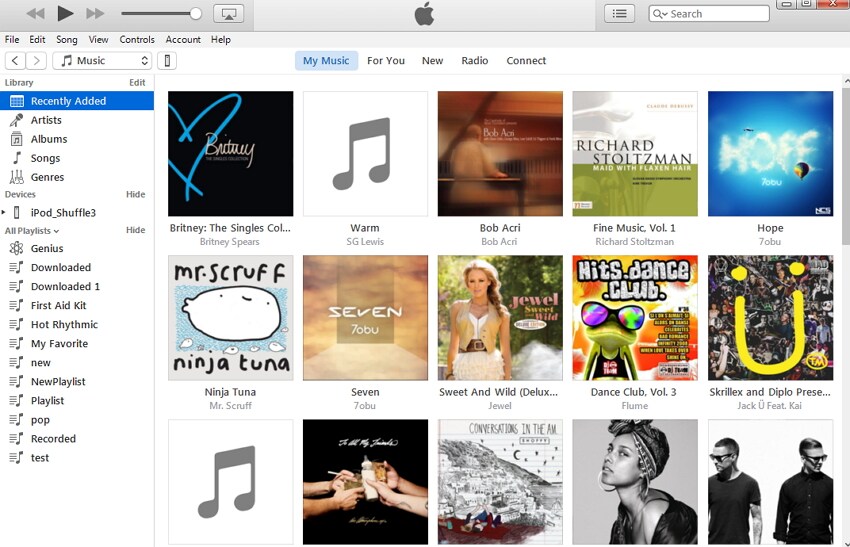 Comment transférer des chansons d'iTunes à l'iPod avec iTunes- télécharger itunes et acheter de la musique