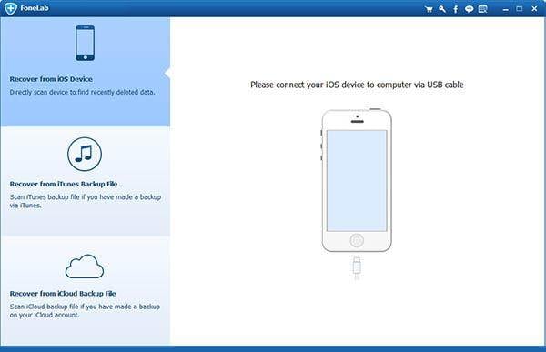 Aiseesoft Fonelab iPhone data recovery software