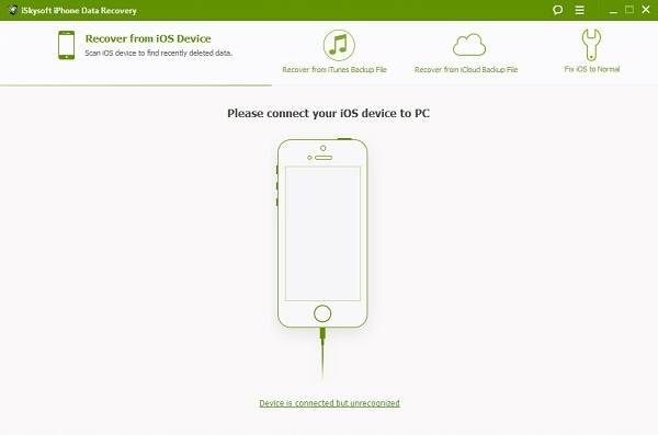 iSkySoft iPhone Data Recovery