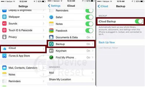 factory reset iphone tips