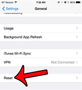 factory reset iphone without itunes