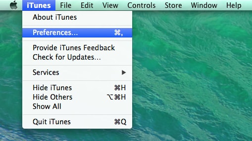 Verwijder een iTunes back-up bestand.