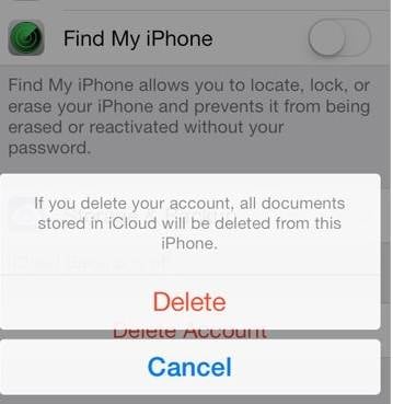 remove iCloud account without password completed