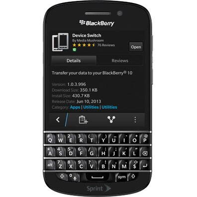 Blackberry desktop manager