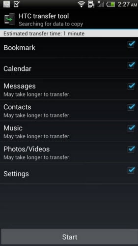 phone transfer app-HTC Transfer Tool