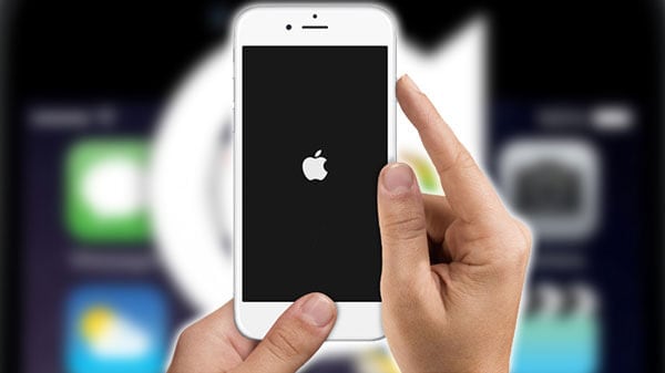 force restart iPhone 6 to fix iphone stuck on apple logo