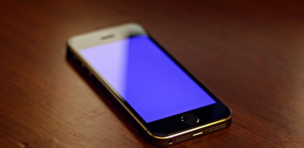Den blauen Bildschirm des iPhone reparieren