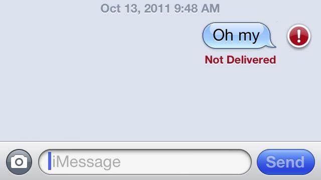 iPhone texting problems