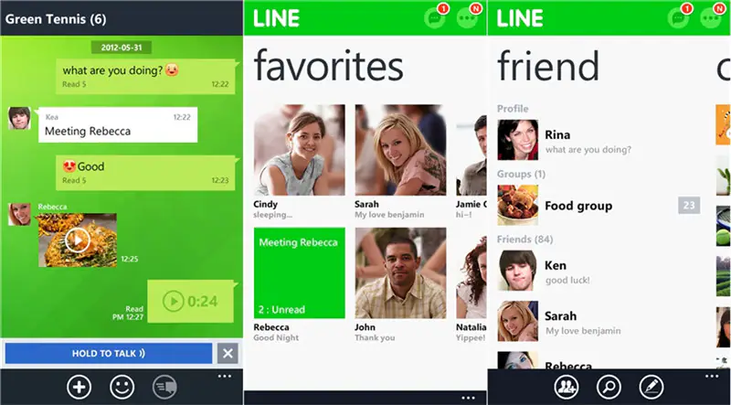 use line on pc