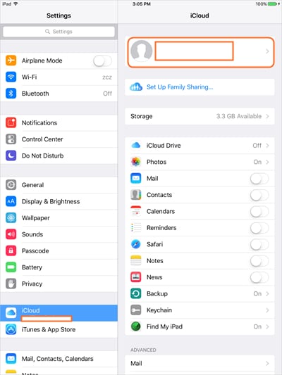  Transférer des photos sur une carte SD avec iCloud - Se connecter avec son identifiant Apple 