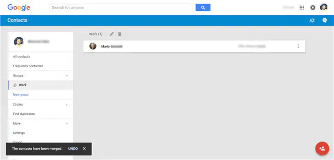 manage google contacts