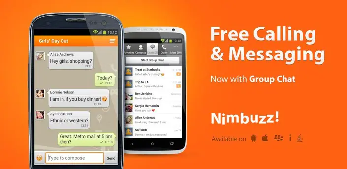 gratis telefoongesprekken app - Nimbuzz