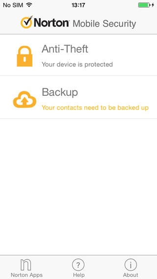 iphone security apps-Norton Mobile Security