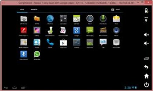 PC emulator for Android-Genymotion