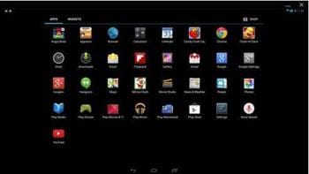 Android emulator Android mirror voor pc mac windows Linux