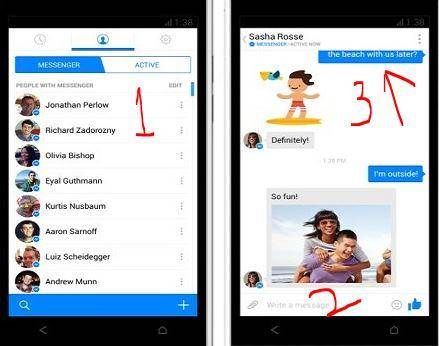 how to see old messages on facebook messenger