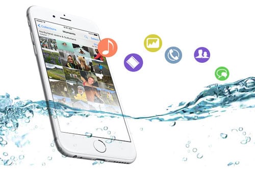 recuperar datos de un iphone dañado por el agua