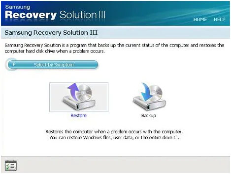 Что такое samsung recovery solution 5 на ноутбук