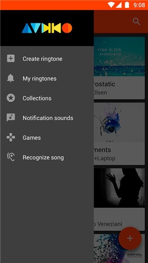 Ringtone Apps for Android-Audiko Ringtones