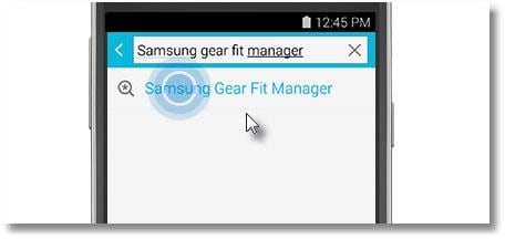 samsung gear fit manager