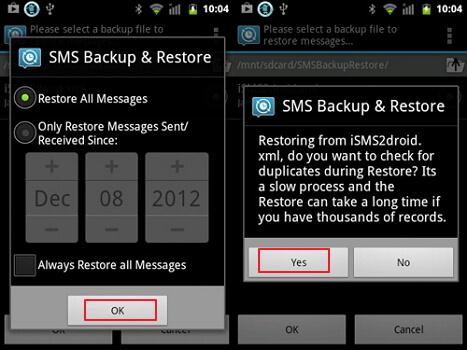 move sms from iphone to android