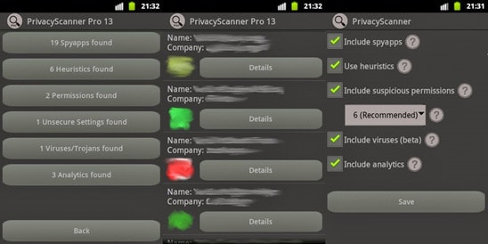 Top 3 Suppression des logiciels espions pour Android 