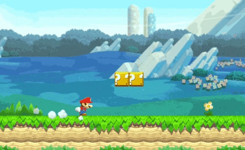 القفز المزدوج في Super Mario Run
