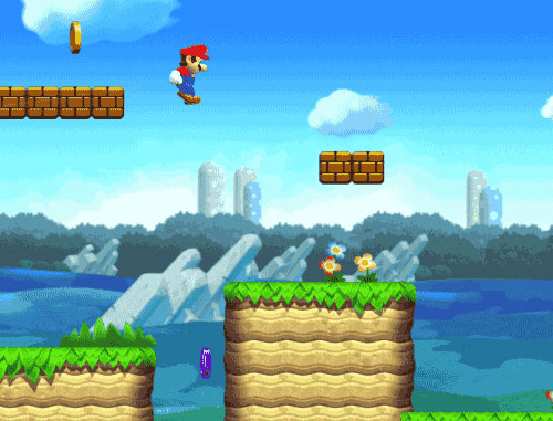 قفزة Flip في Super Mario Run