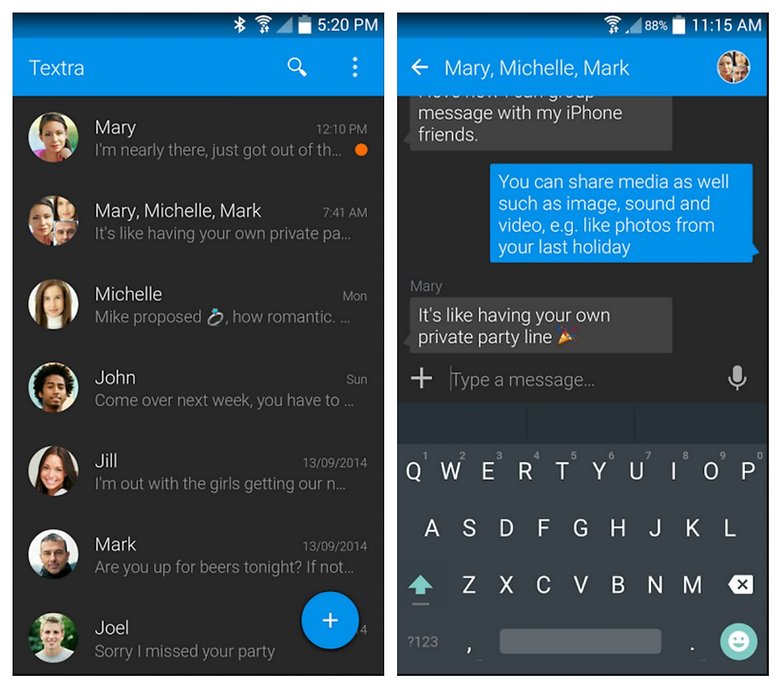 Top 13 best Text Message Apps for Android Devices