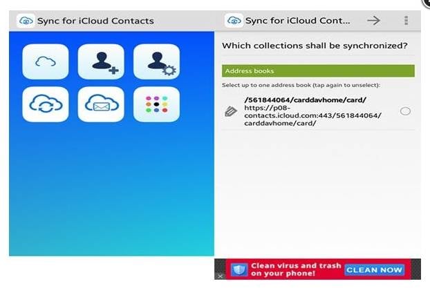 Sync for iCloud Contacts